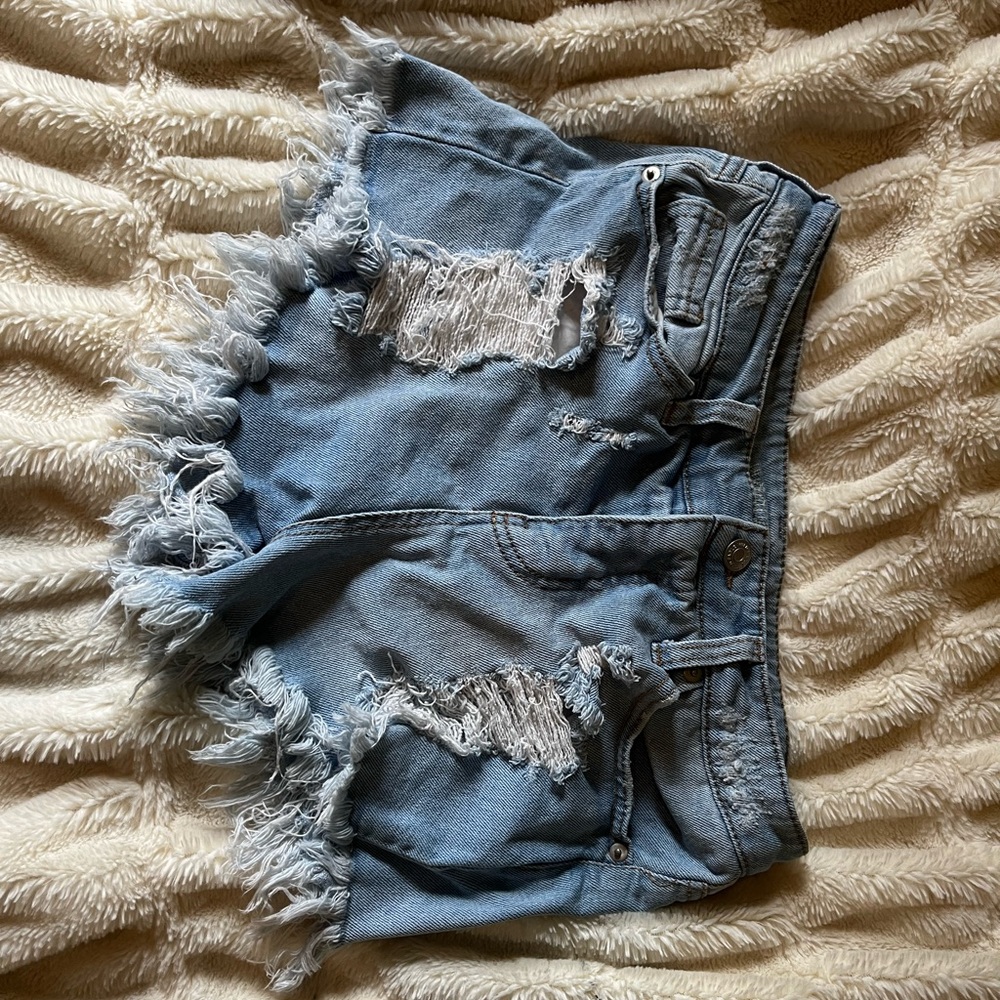 Wild fable distressed shorts